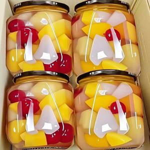 Mixed Fruit Canned Peach Snack