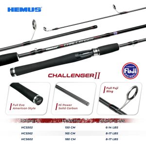 Joran Pancing Solid Carbon Hemus Challenger Full Fuji Ring