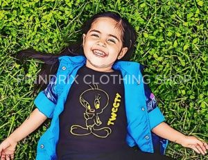 Cotton Terno For kids Tweety Girl Outfit (Silk Screen Print) Fabric/Mall Quality (2-8 yrs. Old)