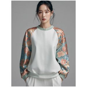 SUOSHE | New Chinese Style Round Neck Casual Sweater for Men and Women