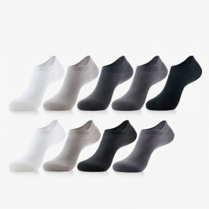 Anti-Odor Antibacterial Sweat-Absorbent Mens Ankle Socks