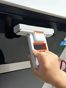 ม็อบมินิ ม็อบฟองน้ำขนาดเล็ก พกพาสะดวก ดูดซับน้ำได้ดี เหมาะสำหรับเช็ดกระจก หน้าต่าง โต๊ะ ห้องครัว ห้องน้ำ พร้อมหัวฟองน้ำ