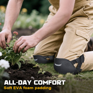 Comfort Foam Knee Pads - Cushion for Gardening Cleaning Construction & Floor Scrubbing - Kneepads for House Cleaning Flooring