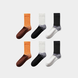 HLA | Tất ống dài nam HLA chất liệu cotton kháng khuẩn thoáng khí chống mùi thoải mái dài đến đầu gối màu sắc chuyển biến