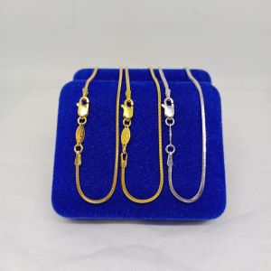kalung rantai kasandra flexi+liontin vancleeff bsr mp/perak asli silver 925 lapis emas/perhiasan fashion wanita terbaru