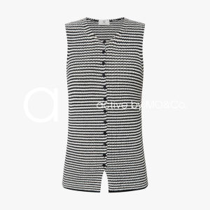 MO&Co. | Active Series Cardigan Wool Stripe