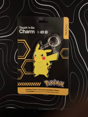 Touch n Go Pokemon Pikachu Charm Limited Edition flour