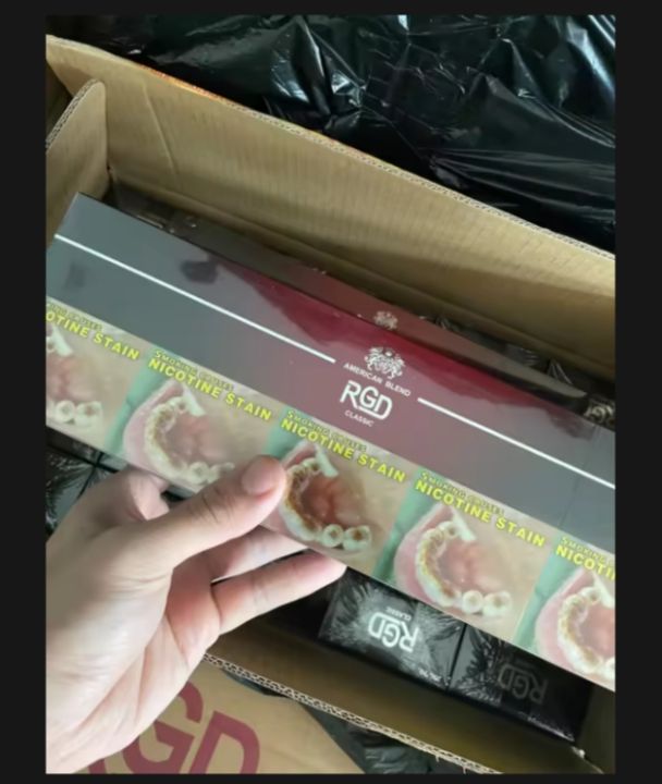 RGD red ream Imported American blend Nicotine Stain Flavor Single Pack -  Lazada