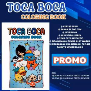 TREE HOUSE Coloring Book Healing Activity Buku Mewarnai Anak Remaja Dewasa Aesthetic Kertas Tebal