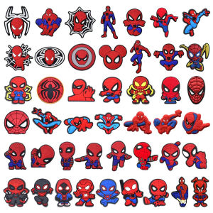 hot toys | 13-45Pcs Cartoon superhero Shoe Charms for Crocs Clogs Bubble Slides Shoe Accessories DIY Shoe Decoration Buckle Party Gifts
