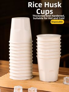 TAFUMAN | Rice Husk Disposable Insulated Heat Resistant Cup