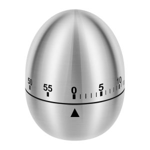 Stainless Steel Kitchen Timer Wind Up Timer 0-60Min Mechanical Countdown Cooking Timing Tool Kid Study Timer Manager Alarm Clock