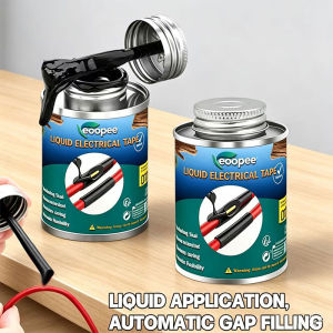 200ml Waterproof Liquid Electrical Tape Insulating Repair Paste Fix Line Glue For Wires And Cables Home Use Quick Drying Sealant