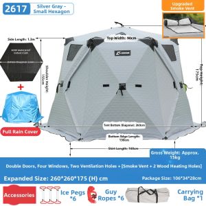 EUSSUE | Winter Insulated Fishing Tent