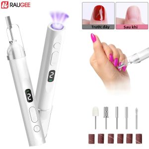 Máy Khoan Móng Tay Điện Cầm Tay Không Dây 3 Tốc Độ Sạc Lại Được Mini Dùng Cho Làm Móng Tay Và Chân Tại Nhà Hoặc Salon