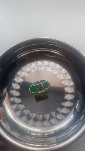 Đĩa Ảo Sâu Inox 430 Đường Kính 22cm