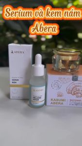 [COMBO MỜ NÁM] Serum Nám Abera Và Kem Nám Da Abera Giảm - Vết Nám Da Tàn Nhang Dưỡng Da Trắng Sáng