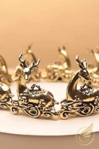 Decor Mini Tượng Hưu Như Ý Sang Trọng Tượng Đồng Nhỏ Trang Trí Tiểu Cảnh Bàn Trà - Đồ Đồng Thuận Tâm