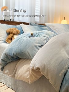 Kiss Dear | Plush Warm Bedding Set