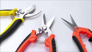 3 Pack Gardening Shears Garden Scissors Stainless Steel Plant Flower Scissors Clippers Pruning Shears tijeras de jardinería