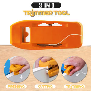 2025 New Manual Edge Banding Trimmer Machine for Wood Plastic PVC Plywood Melamine - Woodworking Tool for Head Tail Trimming