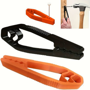 Portable Nail Fixer Tool Woodworking Nail Fixer Plastic Sliding Joint Pliers Protect Fingers for Maintenance and Woodworking