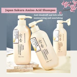 Japan Evening Sakura Amino Acid Nianxiang Series Shampoo Conditioner Bodywash Anti-Dandruff Oil Control Shower Gel 300ml日本晚樱系列洗护浴