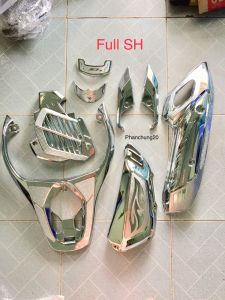 SH 2012 2013 2014 2015 2016 BỘ ỐP PHỤ KIỆN TRANG TRÍ DÙNG CHO ĐỜI XE SH CROM