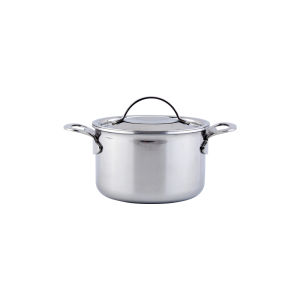 Mini 10cm Thickened 18/10 Stainless Steel Butter Pot Small Soup Bowl One Person Hot Milk Hot Oil Butter Pan Chinese Style