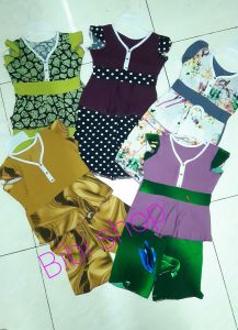 Sale 5 Bộ 99K. Bộ quần áo kiểu Trung Hoa bé gái 10-20kg. 1-5 tuổi bộ kiểu tàu kiểu sẩm kiểu tiều trẻ em bộ đùi trẻ mầm non