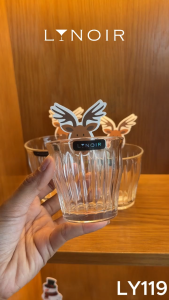 Ly Thủy Tinh Tumbler - Classical Ribbed | 180ml | [LYNOIR_LY119]