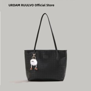 URCDN RDALVO | Tote Bag with Elegant Charm Large Capacity Commuter Crossbody