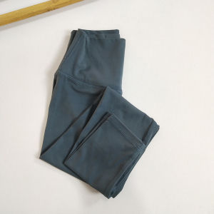 กางเกงโยคะเอวสูง กางเกงออกกำลังกายทรงเข้ารูปแบบลำลอง ผ้าไนลอน ระบายอากาศได้ดี แห้งเร็ว ยืดหยุ่นสูง กางเกงโยคะสำหรับผู้หญิง