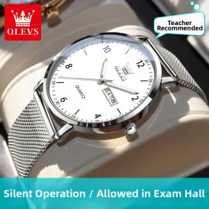 OLEVS | Waterproof Luminous Silent Mens Student Quartz Watch