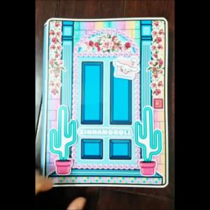 Set đồ chơi ngôi nhà búp bê bằng giấy  Toca Life World TA056