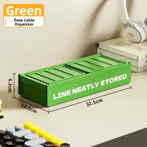 Cable Management Box for Desk Cable Organizer