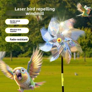 Gumahus | Laser Bird Repellent Windmill Orchard专用 Bird Scaring Device