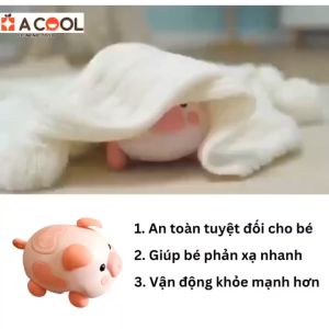 Đồ chơi thú cưng-Lợn con giúp trẻ tương tác tốt hơn sáng tạo thông minh nhảy múa phát nhạc