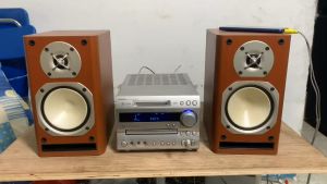 Bán Bộ Dàn Nghe Nhạc Dòng Vip Onkyo FR - N7X  bãi nhật hát cực tốt hàng bãi nhật về