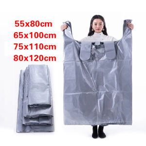 Moving Packing Bag Extra Thick Quilt Dust Bag Super Large Plastic Convenient Bag Hand Luggage Clothes Storage Bag Large Capacity