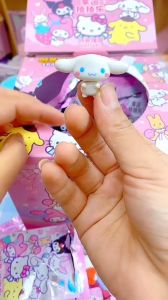 Pemadam Kotak Kotak Hadiah Getah 3D Kartun Boleh Cabut Boleh Pasang Mainan Hadiah Misteri Pelajar Comel 7Packs Sanrio Eraser Sanrio Blind Box Bag 3D Stereo Removable Assembled Eraser Prize 卡通三丽鸥盲盒橡皮擦盲袋3D立体可拆卸可组装橡皮擦奖品文具 E385