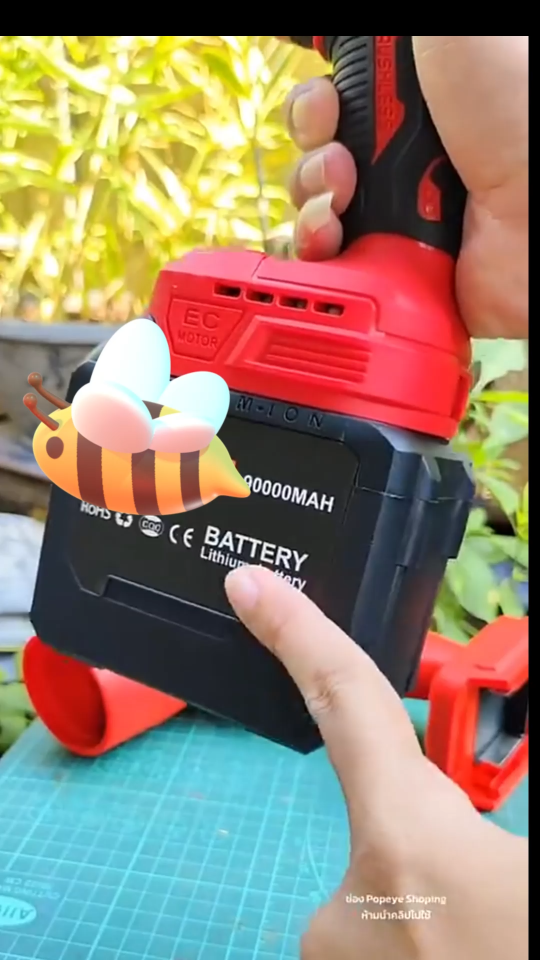 แบตเตอรี่ ปิ่นเสน 30 เซลล์ แบตเตอรี่อเนกประสงค์ Makita 21v ใช้สำหรับสว่าน เครื่องเจียร พร้อมไฟแสดงสถานะแบตเตอรี่ MT-21V แบตเตอรี่ลิเธียม 30 ชิ้น (จอแสดงผลแบตเตอรี่) Makita