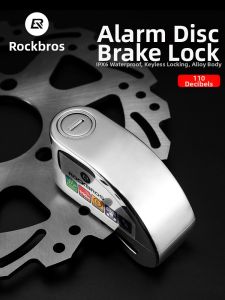 RockBros | Anti-theft Alarm Disk Brake Lock for Bikes