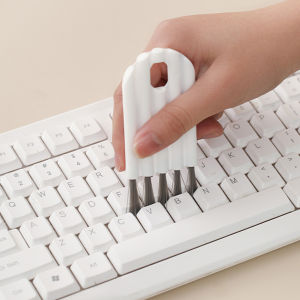 Multifunctional Flexible Keyboard Cup Cover Groove Gap Brush Household Soft Bristles Cleaning Brush