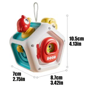 Baby Musical Busy Board Bus Montessori Sensory Toys Early Educational Activities Toy  Fine Motor Toys Travel Gifts for Todders