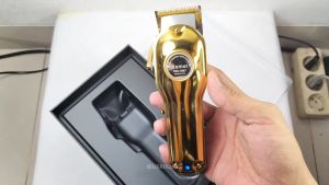 KEMEI KM-1987 GOLD HAIR CLIPPER CHARGER ALAT PENCUKUR DAN POTONG RAMBUT CHARGER ISTIMEWA