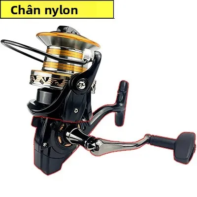 Máy Câu Cá Biển GHOTDA Lực Kéo Tối Đa 30KG Quay Tay Cỡ Lớn 12000 10000 9000 Cối Dây Kim Loại Hợp Kim Nhôm Sử Dụng Được Cho Cả Hai Tay
