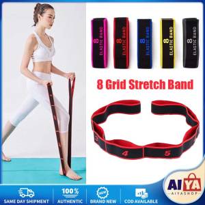 Multi-Section Elastic Yoga Resistance Bands Adult Child Dance Training Gym Home Pilates Exercise Pull Strap Belt Fitness Sport