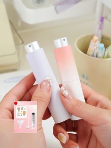 Portable Travel Size Fragrance Splitter Glass Spray Bottle Mini Empty Vials for On-The-Go Perfume Sample Dispensing