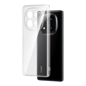 HENYOU | Ốp lưng điện thoại silicon trong suốt cho Xiaomi Redmi Note14 Pro Plus bảo vệ toàn diện ống kính chống rơi dành cho nam và nữ